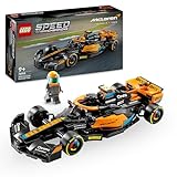 Lego Speed Champions McLaren Formel 1 Rennwagen 2023, Spielzeug für Kinder ab 9 Jahren, Jungen und Mädchen, die gerne selbstständig Spielen, baubares Fahrzeugmodell, Kinderzimmer-Dekoration 76919